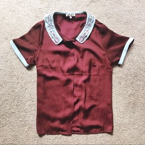 Book of Deer Kitchen Blouse